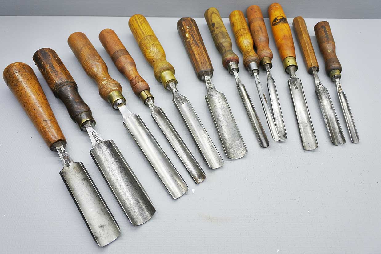 Vintage Set Of 12 Gouges All Good Makers Tool Exchange