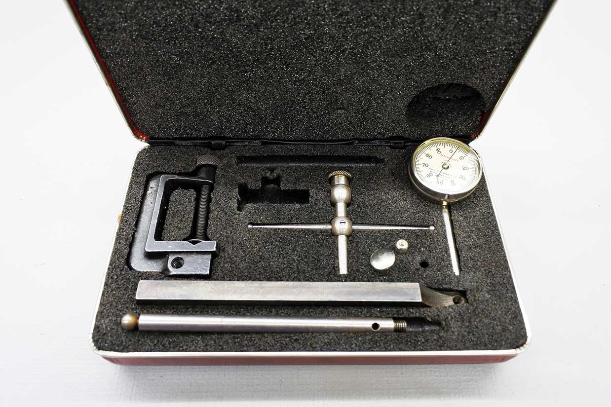 Starrett No196 Dial Gauge Set - Tool Exchange