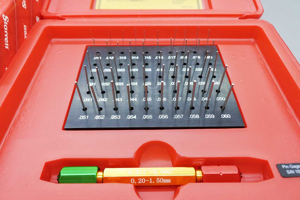 Starrett USA S4000060 50pc Pin Gauge Set Tool Exchange