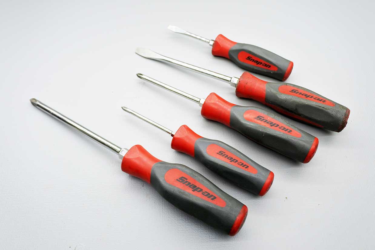 Snap On USA 5 Piece Screwdriver Set Tool Exchange