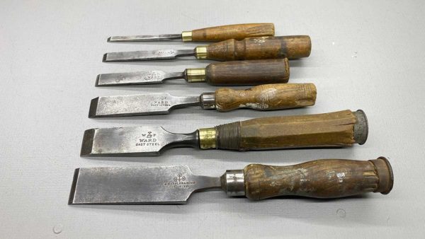 Set Of Six Good Makers Carving Chisels