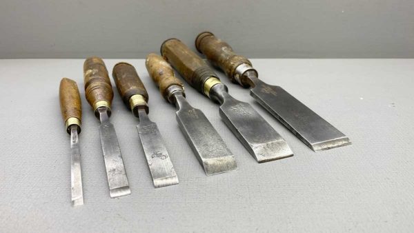 Set Of Six Good Makers Carving Chisels