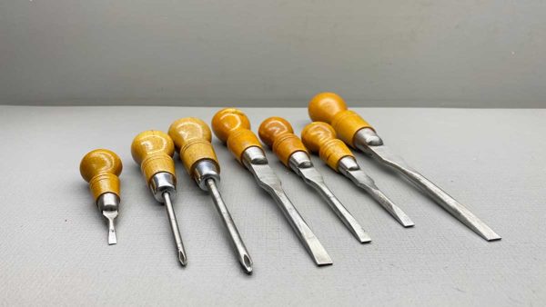 Cabinet Makers Screwdriver Set Seven In The Set