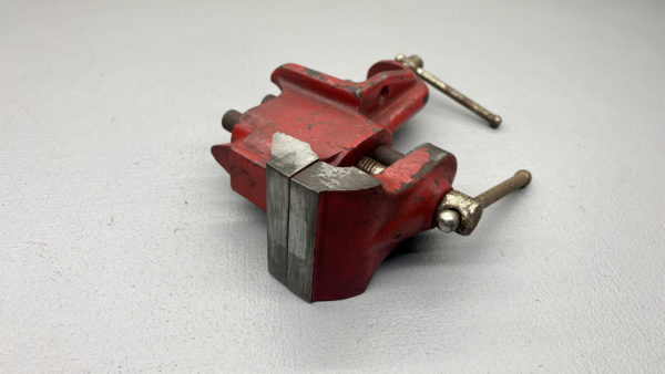 Bench Clamped Vice With 2" Jaws - Uncleaned In Good Condition