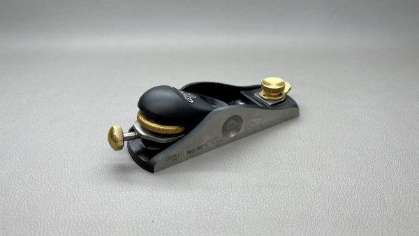 Stanley No 60 1/2 SW Low Angle Block Plane Adjustable Mouth In New Condition