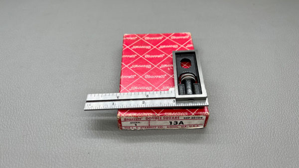 Starrett No 13A Double Square In Original Box In Top Condition