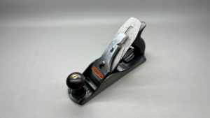 Stanley No 4 Bench Plane In Good Condition Long Cutter Great Tote and Knob 