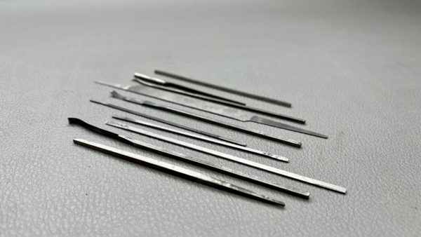 Assorted Jewellers Files Set Of Ten Sharp To The Touch