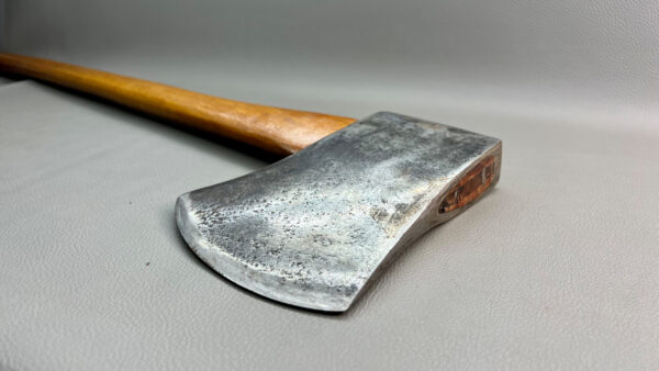 Axe Head & Handle 5 1/2" Edge 7 1/4" Deep Maker Worn In Great Condition Well Fitted New Handle 31" Long