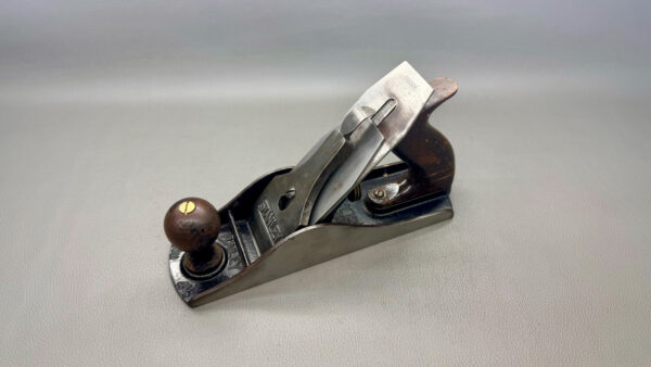 Stanley 4 1/2 Bench Plane Made In England Rosewood Tote And Knob In Good Condition