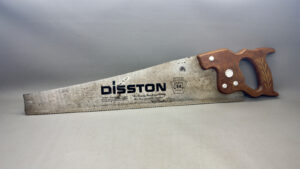 Disston D-8 Quality 10 Point Hand Saw 26" Overall Length In Good Condition