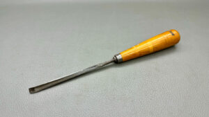 Buck 1/4" V Groove Chisel In Good Condition 9 1/2" Overall Length